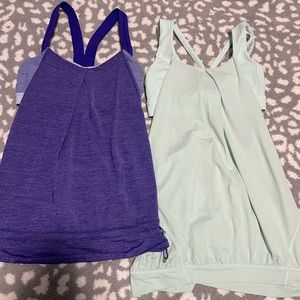 lululemon tank tops with built in bras
